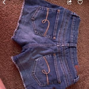 Justice jean shorts